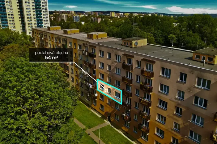 Prodej bytu 2+1, Ostrava, Mongolská, 54 m2