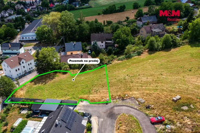 Prodej pozemku pro bydlení, Děčín - Děčín XII-Vilsnice, 1242 m2