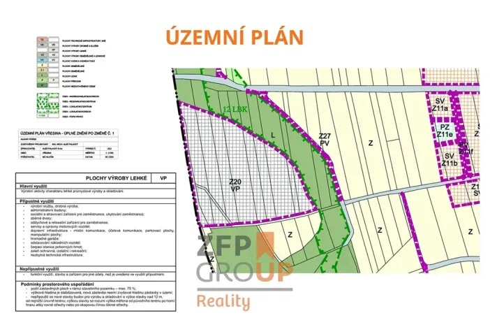 Prodej komerčního pozemku, Vřesina, 2557 m2