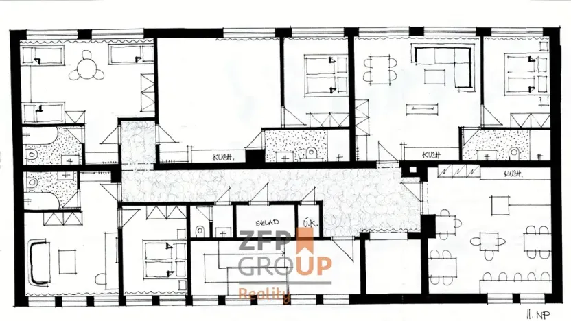 Prodej obchodního prostoru, Hodonín, Velkomoravská, 702 m2
