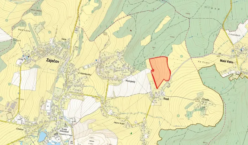 Prodej pole, Zaječov, 79188 m2