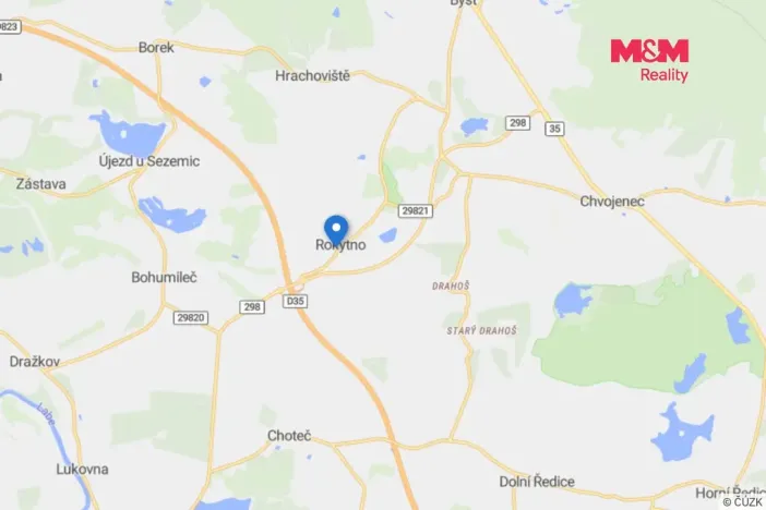 Pronájem zahrady, Rokytno, 500 m2