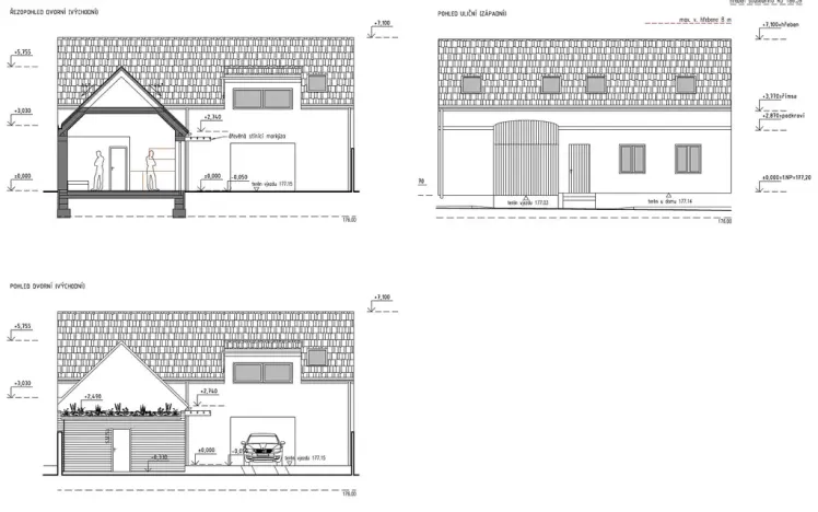 Prodej pozemku, Jevišovka, Nádražní, 750 m2