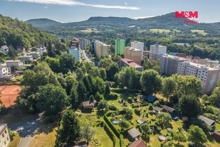 Prodej zahrady, Děčín, Dvořákova, 484 m2