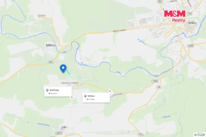 Prodej pole, Kladruby - Vrbice u Stříbra, 15633 m2