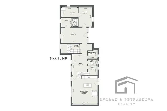 Prodej vily, Praha - Kunratice, Ke hrádku, 384 m2