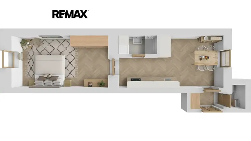 Prodej bytu 2+kk, Praha - Smíchov, Kováků, 40 m2