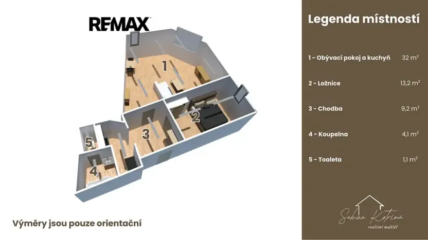 Prodej bytu 2+kk, Hradec Králové, Za Škodovkou, 68 m2