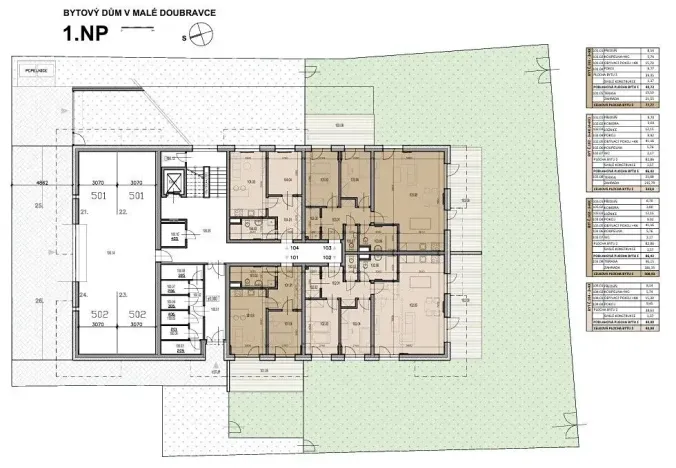 Prodej bytu 3+kk, Plzeň, V Malé Doubravce, 86 m2