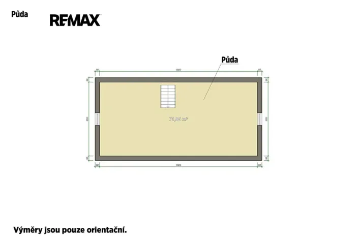 Prodej rodinného domu, Kladruby, Husova, 131 m2