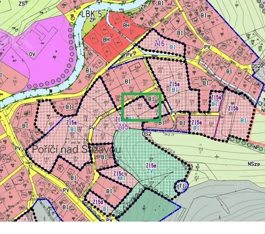 Prodej pozemku pro bydlení, Poříčí nad Sázavou, 1017 m2