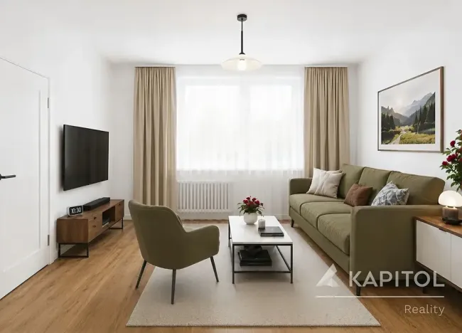 Prodej bytu 2+1, Praha - Hlubočepy, Krškova, 49 m2