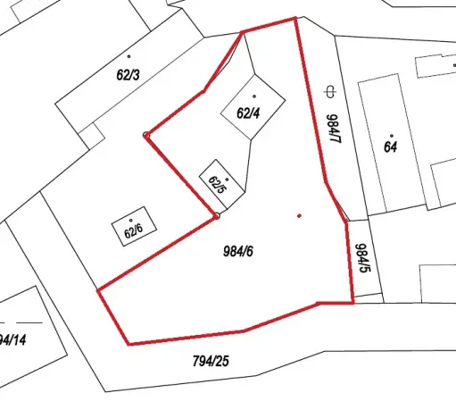 Prodej pozemku pro bydlení, Kaliště, 1162 m2