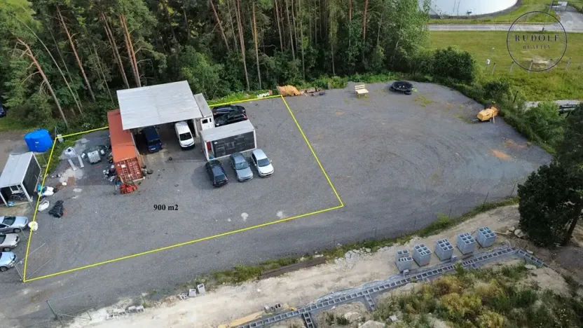 Pronájem komerčního pozemku, Třemošná, Chemická, 900 m2