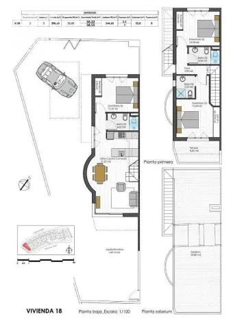 Prodej rodinného domu, Pilar de La Horadada, Alicante, Španělsko, 114 m2