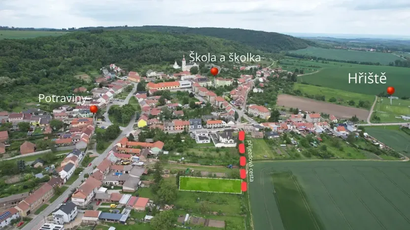 Prodej pozemku pro bydlení, Pustiměř, 1030 m2