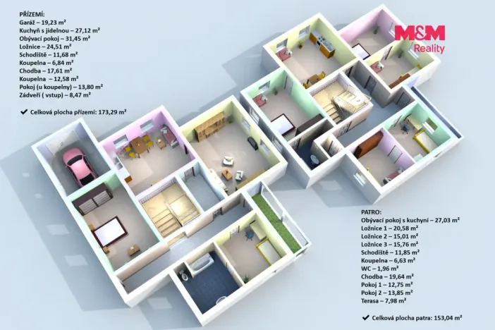 Prodej rodinného domu, Žleby, Ke Hrázi, 267 m2