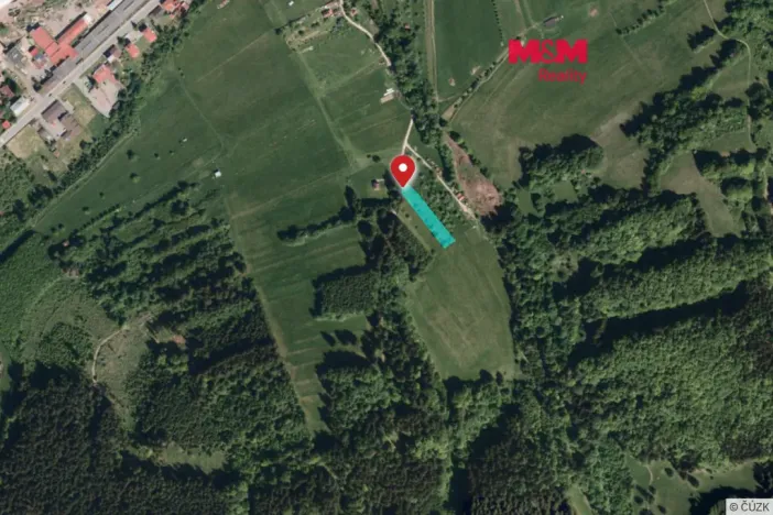 Prodej louky, Halenkov, 1784 m2