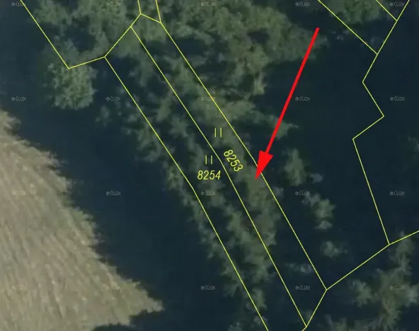 Prodej louky, Huslenky, 331 m2