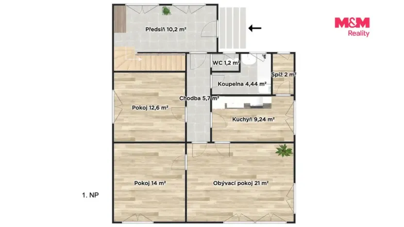 Prodej rodinného domu, Podmoky, 190 m2