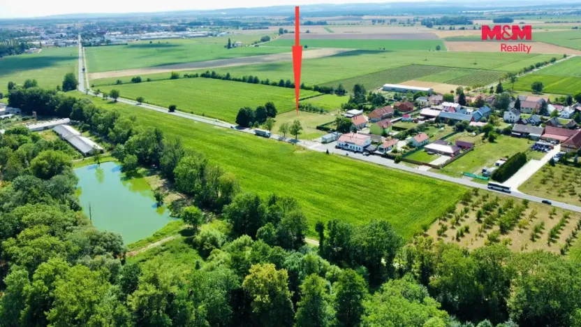 Prodej pozemku pro bydlení, Uničov - Nová Dědina, 1345 m2