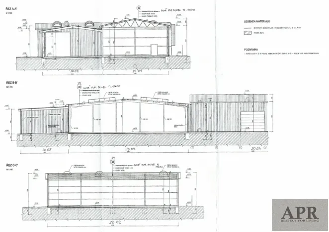 Prodej výrobních prostor, Huštěnovice, 2242 m2