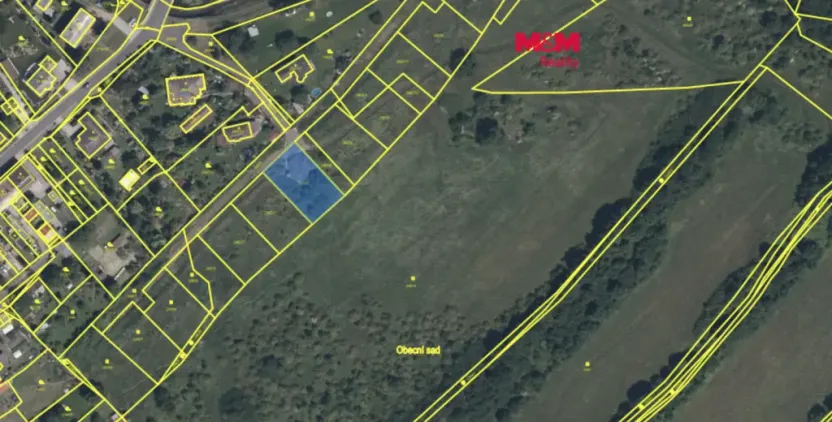 Prodej pozemku pro bydlení, Černovice, 1009 m2