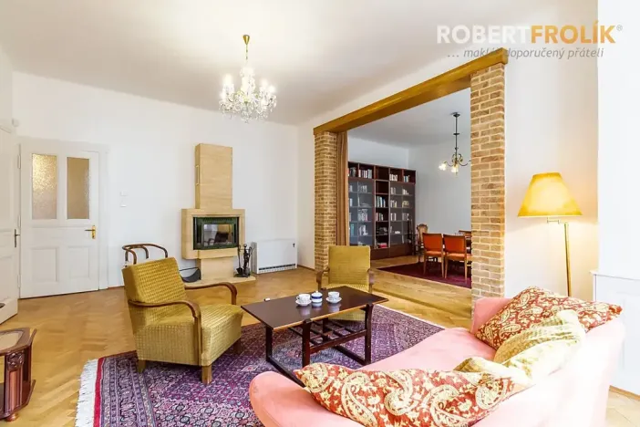 Pronájem bytu 3+1, Praha - Bubeneč, Národní obrany, 140 m2