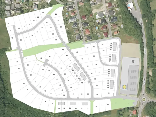 Prodej pozemku pro bydlení, Odry, Jižní, 790 m2