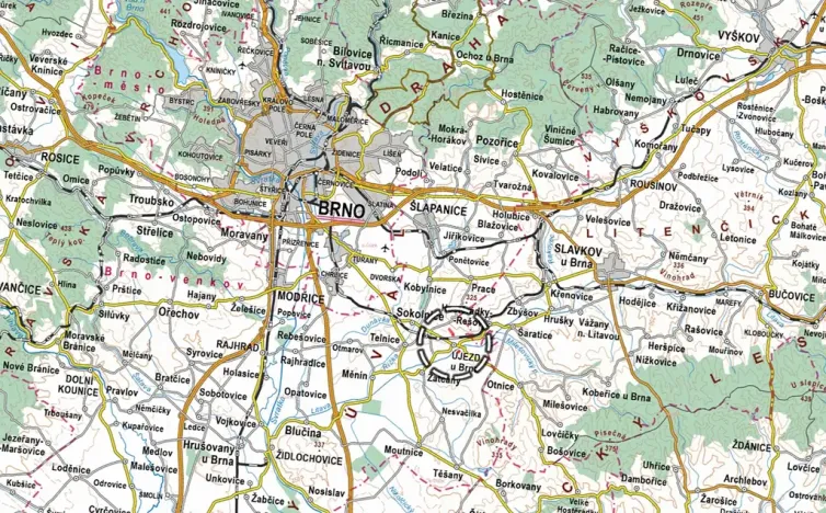 Prodej pole, Újezd u Brna, 3824 m2
