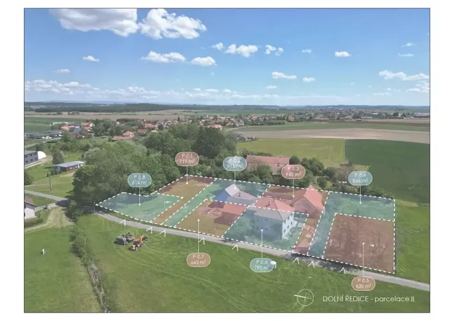 Prodej pozemku pro bydlení, Dolní Ředice, K Časům, 697 m2