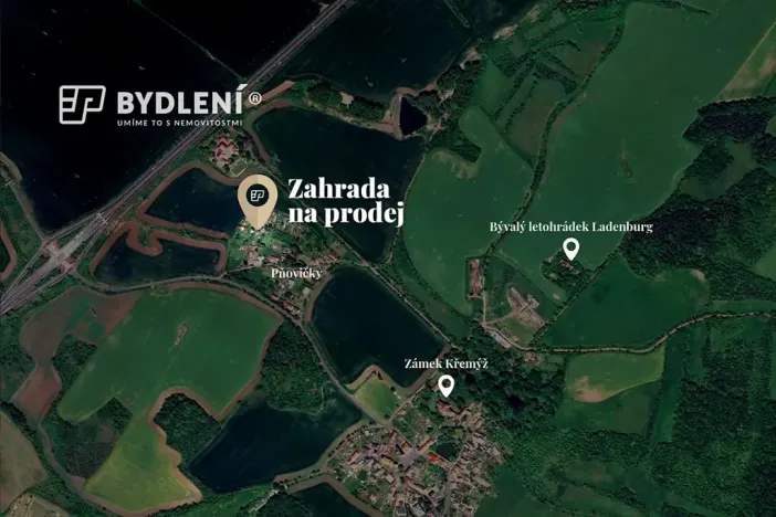 Prodej zahrady, Ohníč, 475 m2