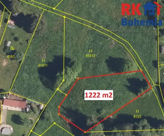 Prodej pozemku pro bydlení, Žacléř, 1222 m2