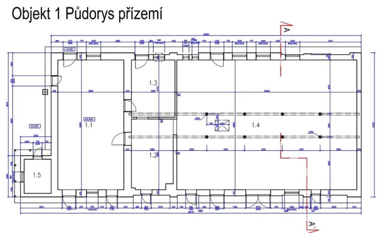 Prodej skladu, Běleč, Dukelská, 476 m2