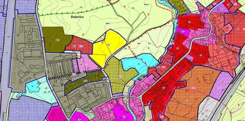 Prodej pozemku pro bydlení, Dalovice, Botanická, 10425 m2
