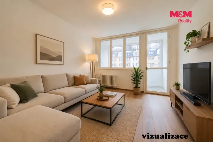 Prodej bytu 2+1, Aš, Hlavní, 61 m2