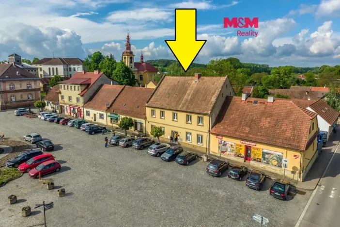 Prodej činžovního domu, Kopidlno, náměstí Hilmarovo, 230 m2
