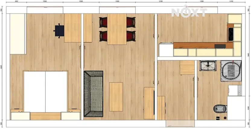 Prodej bytu 2+1, Praha - Písnice, Libušská, 42 m2