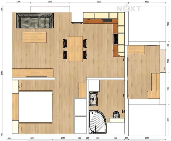 Prodej bytu 1+kk, Praha - Písnice, Libušská, 40 m2