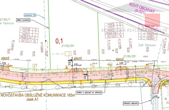 Prodej komerčního pozemku, Brandýs nad Labem-Stará Boleslav, Třebízského, 1652 m2