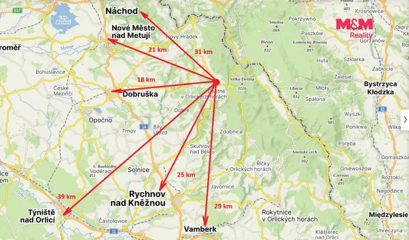 Prodej chalupy, Deštné v Orlických horách, 400 m2