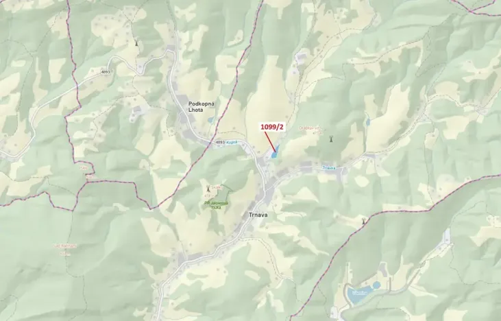 Dražba lesa, Trnava, 5255 m2
