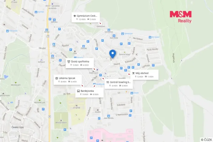 Prodej bytu 3+1, Česká Lípa, 28. října, 75 m2