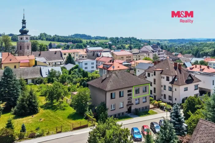 Prodej bytu 3+1, Nové Město na Moravě, Tyršova, 73 m2