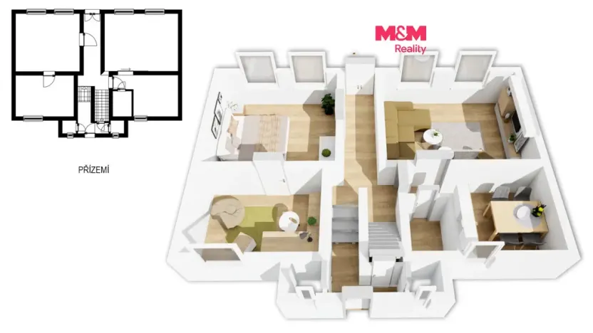 Prodej rodinného domu, Úpice, Svornosti, 170 m2