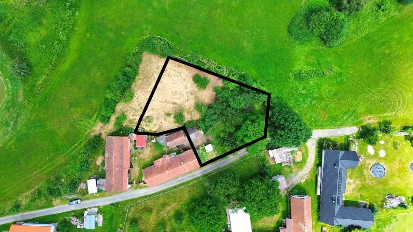 Prodej pozemku, Zadní Střítež, 1357 m2
