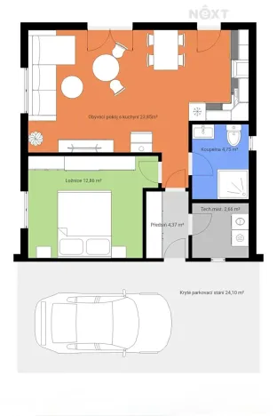 Prodej rodinného domu, Blažejov, 49 m2
