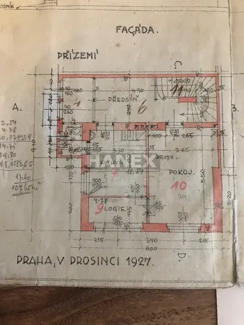 Pronájem rodinného domu, Praha - Dejvice, Hermelínská, 180 m2