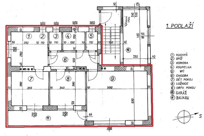 Pronájem bytu 3+1, Praha - Radotín, Živcová, 90 m2