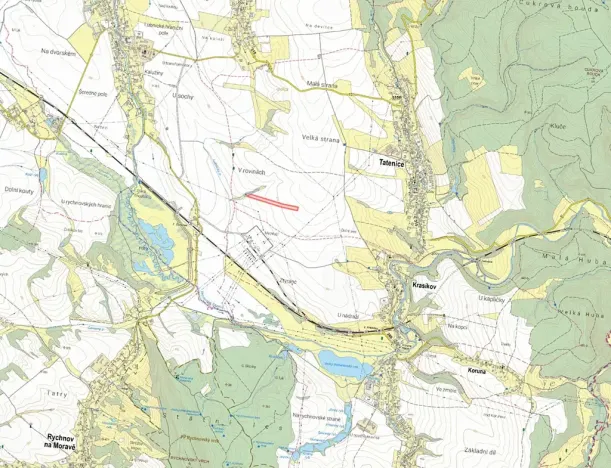 Prodej pole, Tatenice, 19998 m2